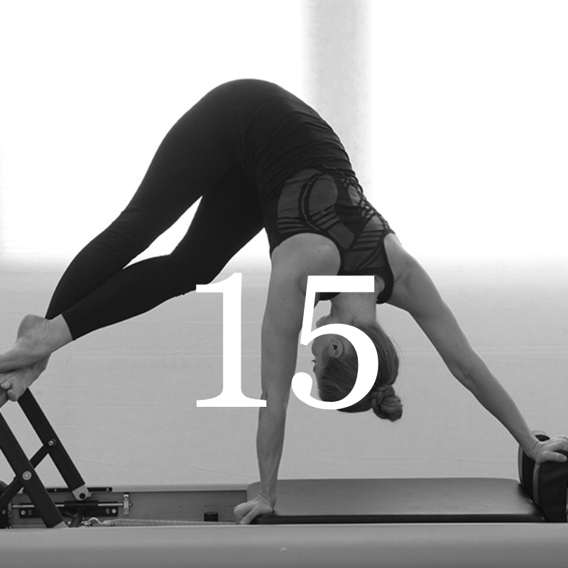 15x sarjakortti Studio Yin Reformer